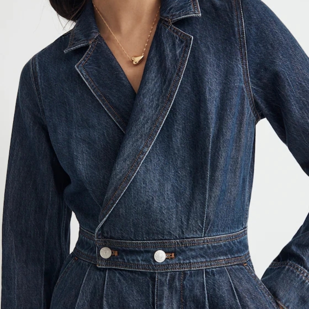 Madewell Denim Jumpsuit in Norvell Wash - Picture 3 of 7